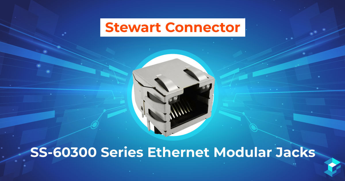 Bel - Stewart Connector SS-60300 Series Ethernet Modular Jacks